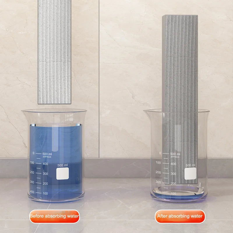 Portable Handheld Cleaning Mop Mini Foldable Desktop Mop Home Replacement for Bathroom Kitchen Desktop Glass Living Room Car