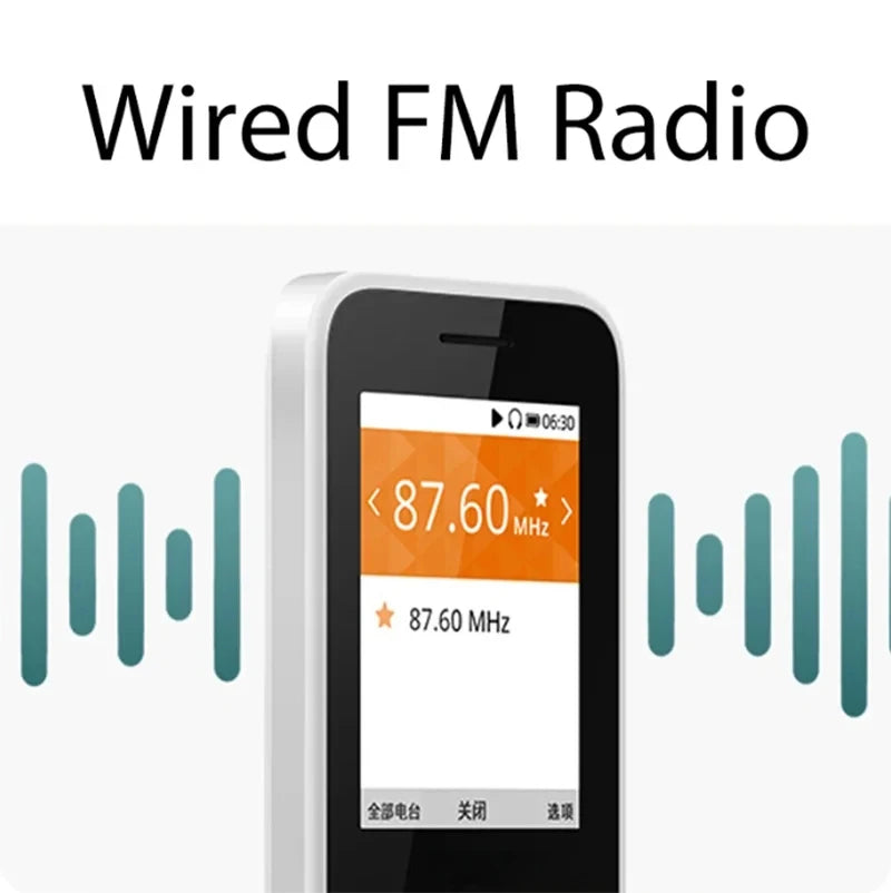 Finland Made 6300 4G mobile phone Feature Phone Dual SIM KaiOS Wifi Multilingual 2.4 Inch FM Radio Bluetooth  used phone