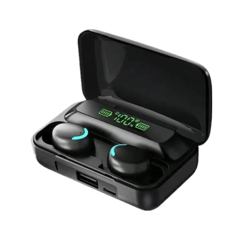 New F9 Bluetooth Headphones 9D Stereo High Bass Sport Earphones Handfree Touch Control Tws Wireless Earbuds Headset