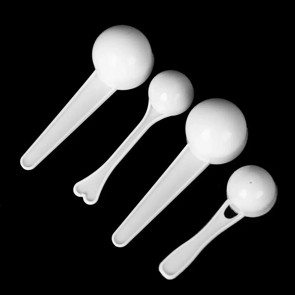 10PCS 1/3/5/10g Measuring Spoons Coffee Powder Spice Measure Scoop Protein Milk Powder Kitchen Baking Tools
