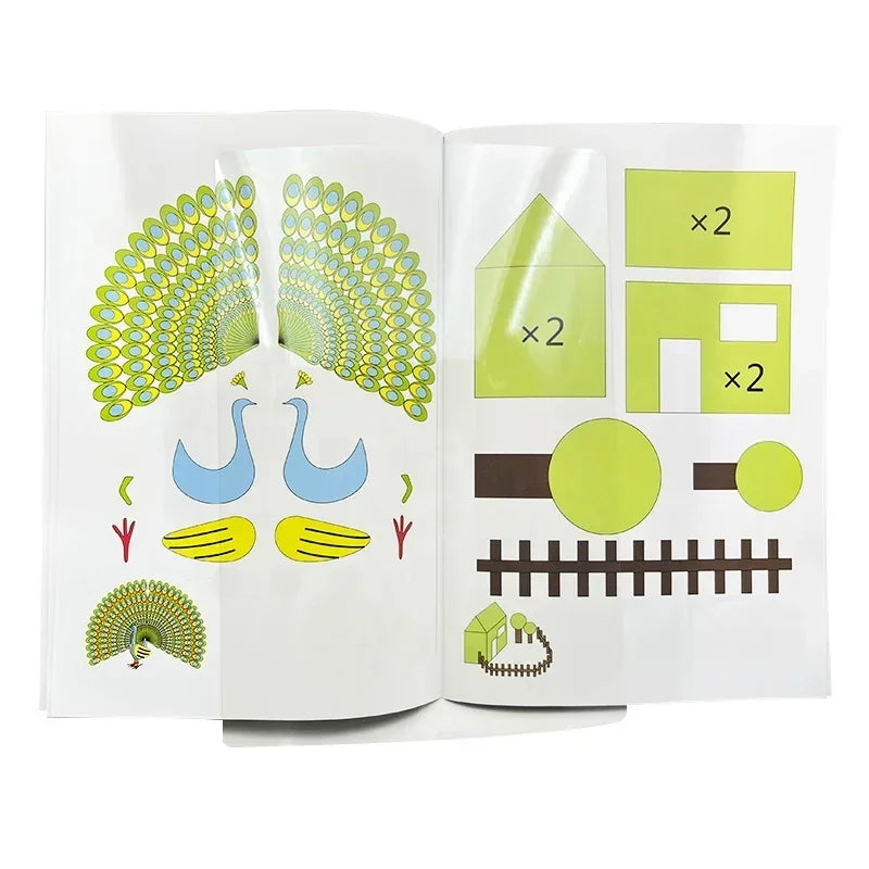 Patterns for 3D Pens: Painting book, Graphic Templates & Painting Tutorials  with Double-Sided Printing and PVC Transparent Plat