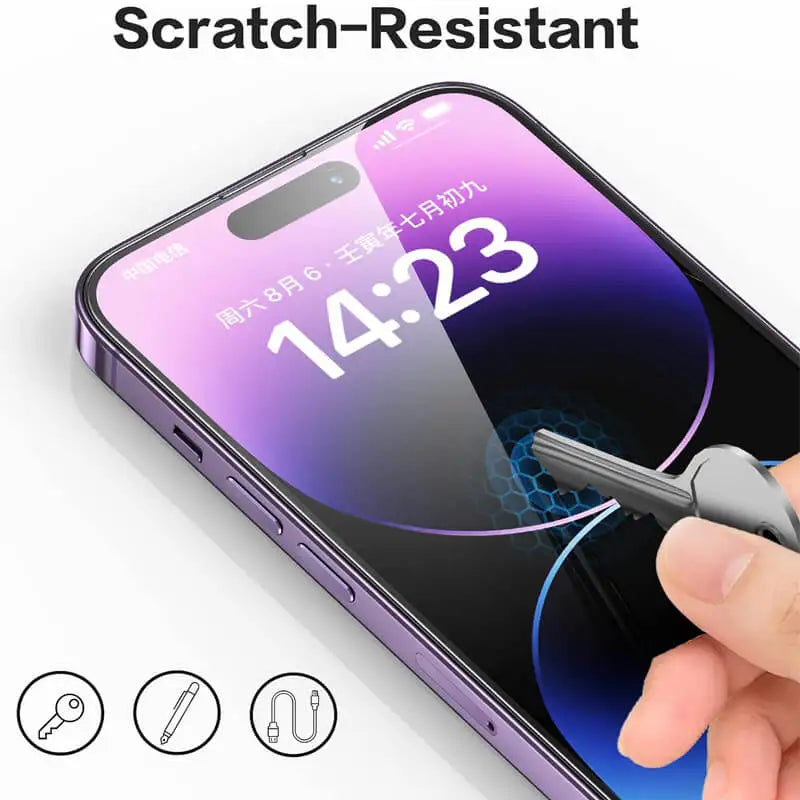 Tempered Glass for iPhone 14 Pro 15 16 17 18 13 12 11 Pro Max Screen Protector for iPhone 15 Pro Mica for iPhone 13 14 Pro Glass