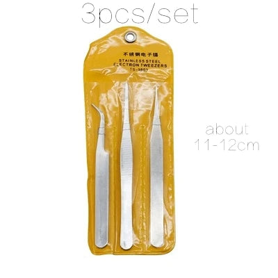 Stainless Steel Kitchen & Bar Tweezer Food Tongs Kitchen Cooking Medical Tweezer Copper/Gold/Black Plated