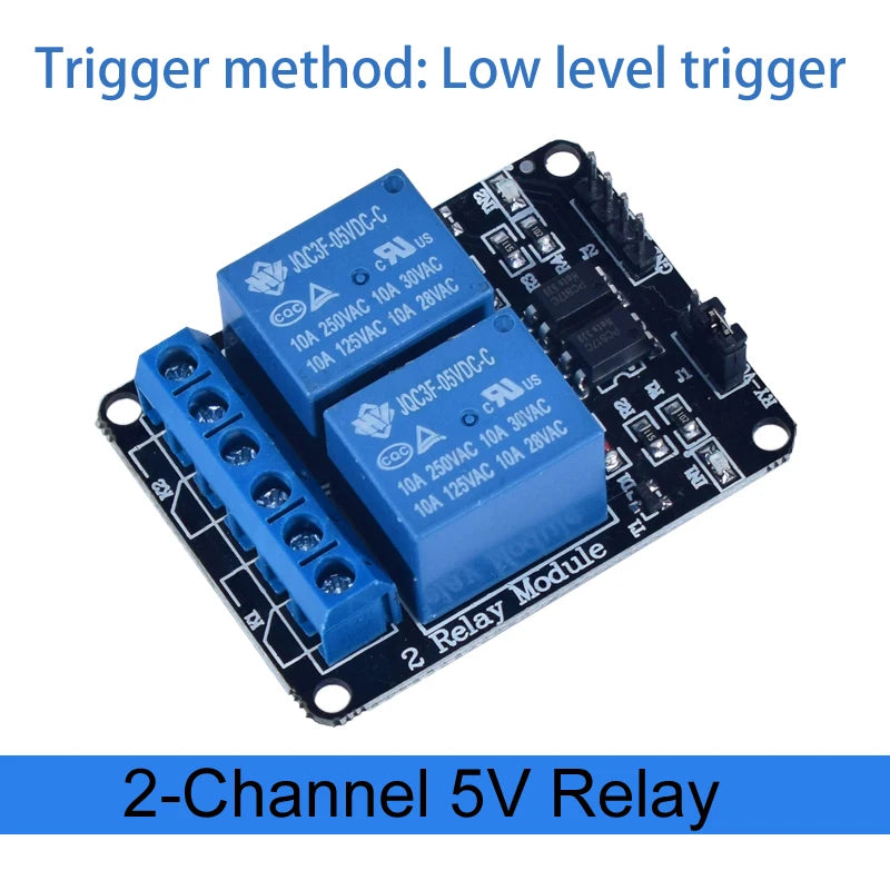 DC 5V 12V 24V 1 2 4 6 8 Channel Relay Module Board Shield with Optocoupler / High and Low Level Trigger for Arduino Raspberry