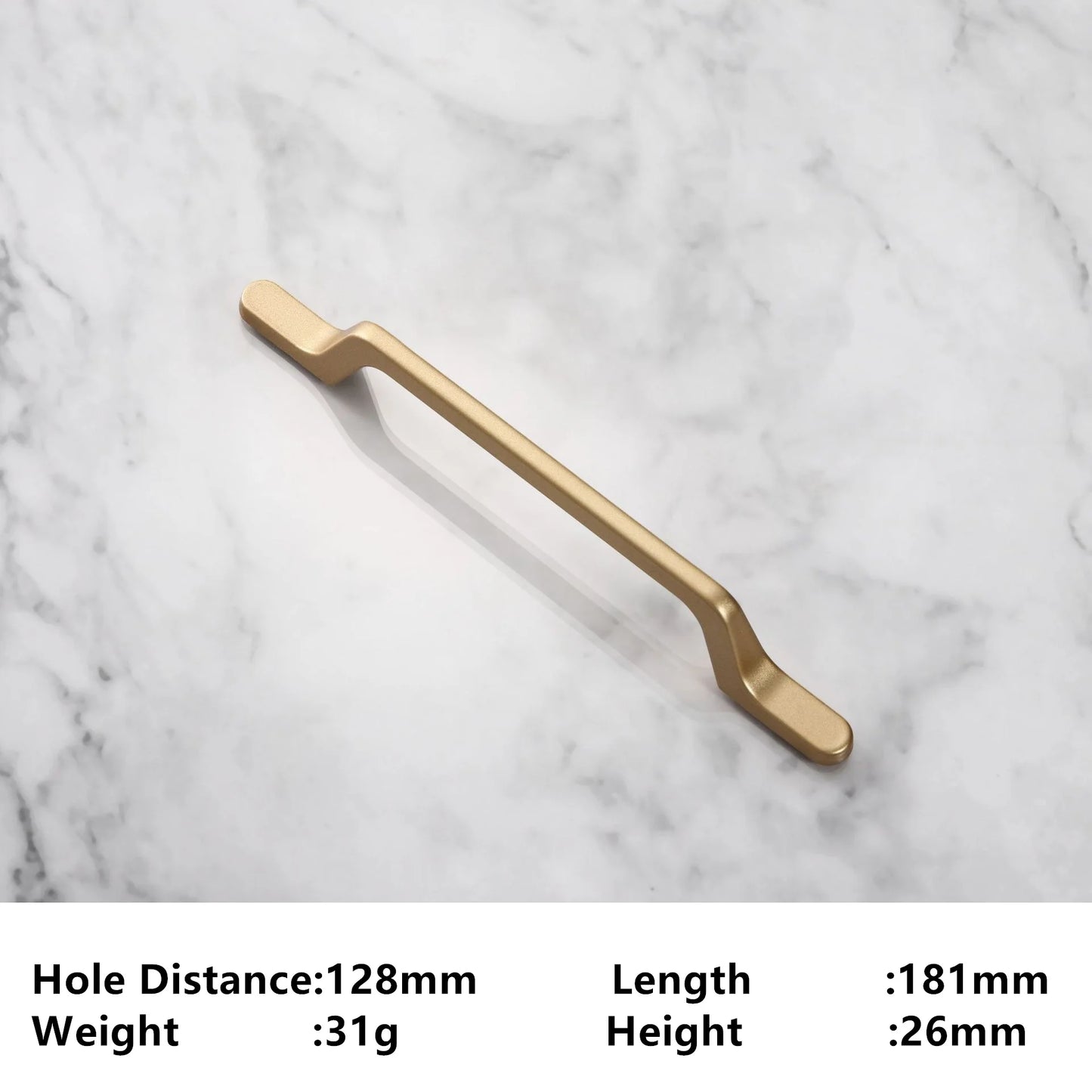 Handles Drawer Cabinet Furniture Kitchen Handles for Cabinet Knob Door Drawer Furniture Kitchen Knob Golden Simplicity Hardware