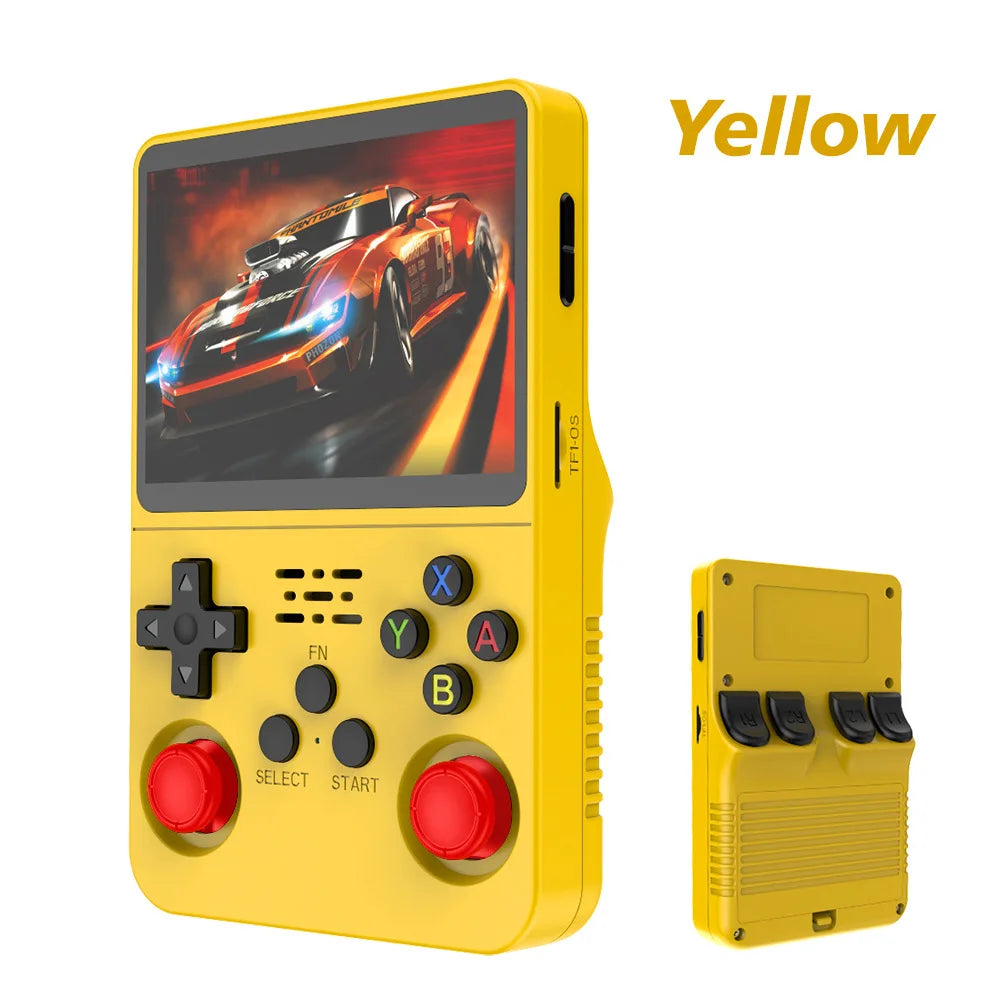 BOYHOM Original R36S Retro Handheld Video Game Console Linux System 3.5 Inch IPS Screen R35s Pro Portable Pocket Video Player 64GB Games 1G Ram