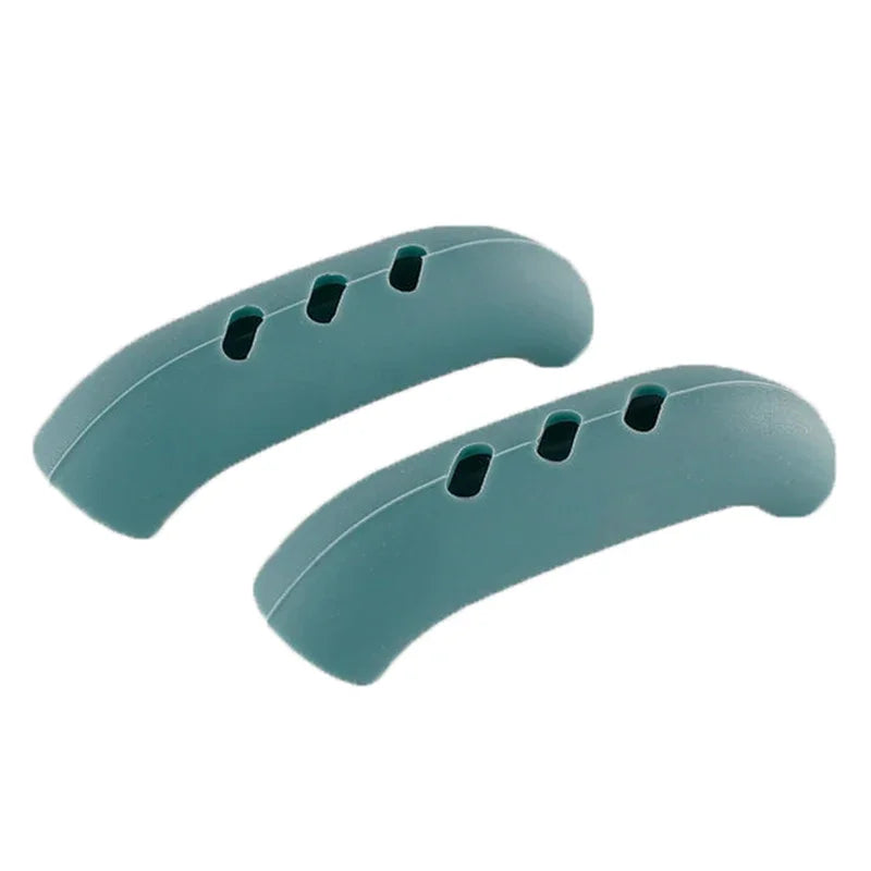 2pcs Silicone Anti Scalding Handle Oven Casserole Ear Pot Pan Heat Insulation Holder Gloves Kitchen Tools Bowl Holder Clips