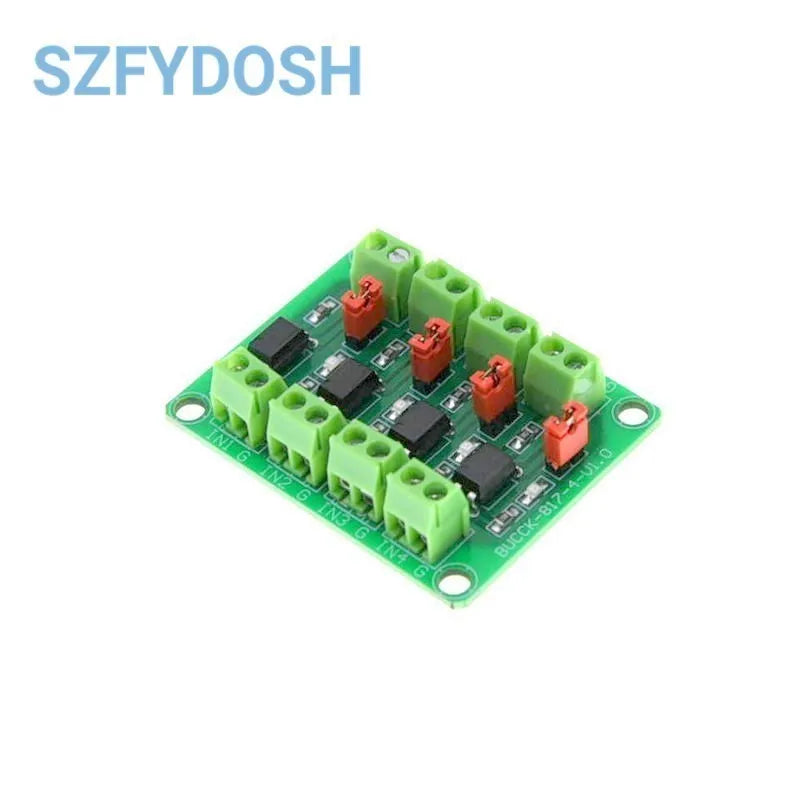PC817 2 4 8 Channel Optocoupler Isolation Board Voltage Converter Adapter Module 3.6-30V Driver Photoelectric Isolated Module