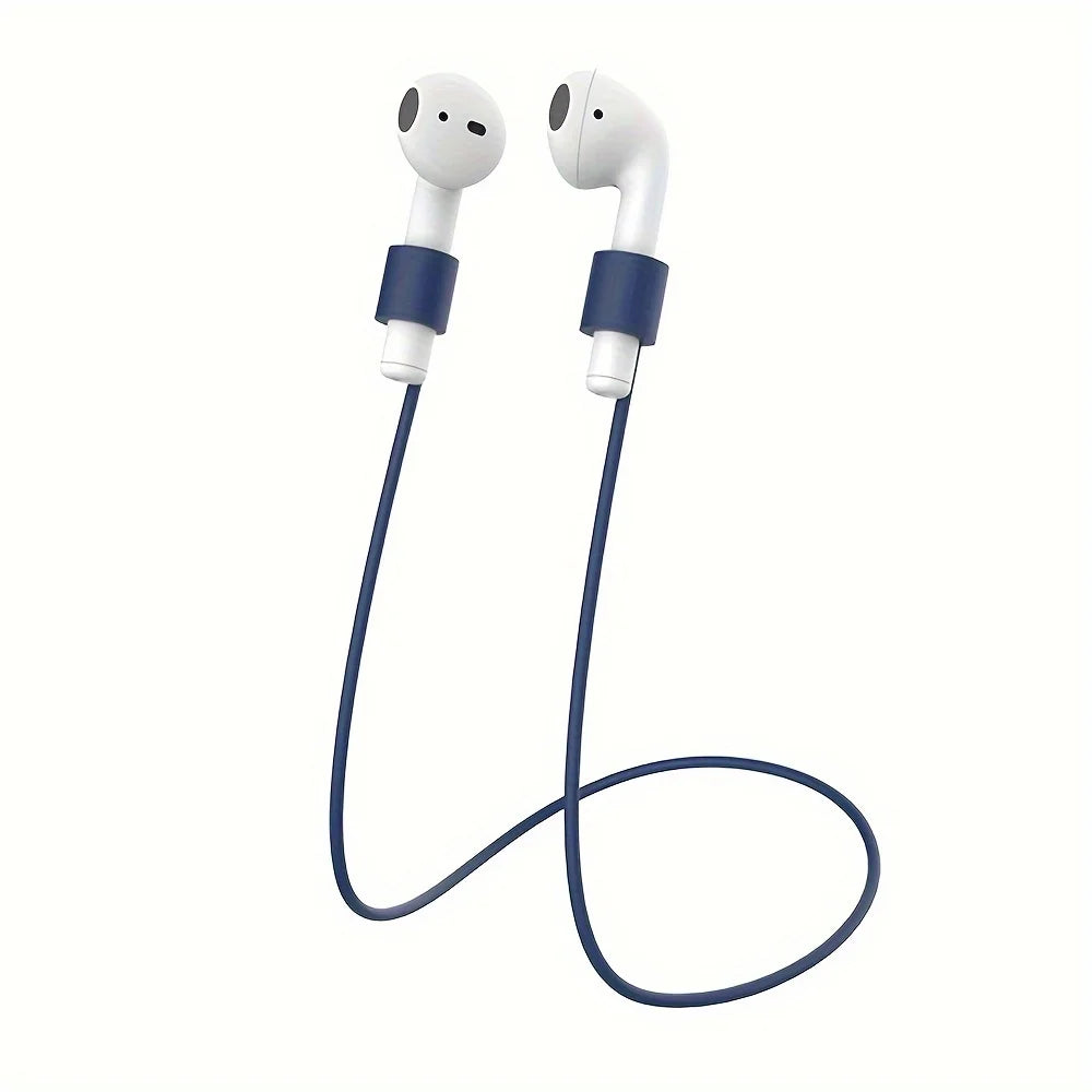 Suitable For Wireless Earphones Anti-lost Rope Silicone Anti-lost Lanyard For Airpods Earphones.