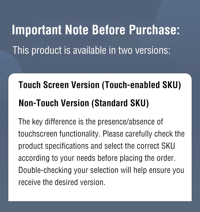 14 Inch Portable Touch Monitor Non-touch Optional 16:10 400cd/m2 Gaming Computer Expand Display For XBox PS4/5 Switch Loptop