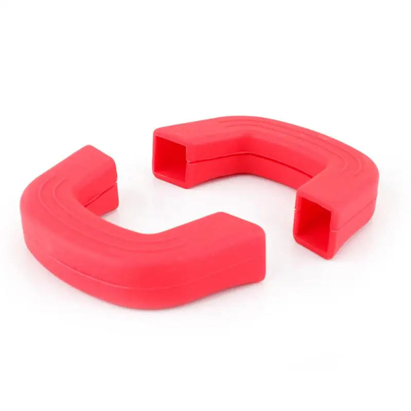 Silicone Anti-Scald Pot Handle Protectors Non-Slip Pot Clip Sleeves Heat Resistant Oven Gloves Kitchen Cookware Holders