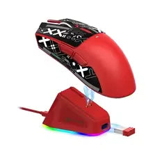 Attack Shark X11 Wireless Mouse,Tri-Mode Connection, PixArt PAW3311, Touch Magnetic Charging Base, Macro Gaming Mouse