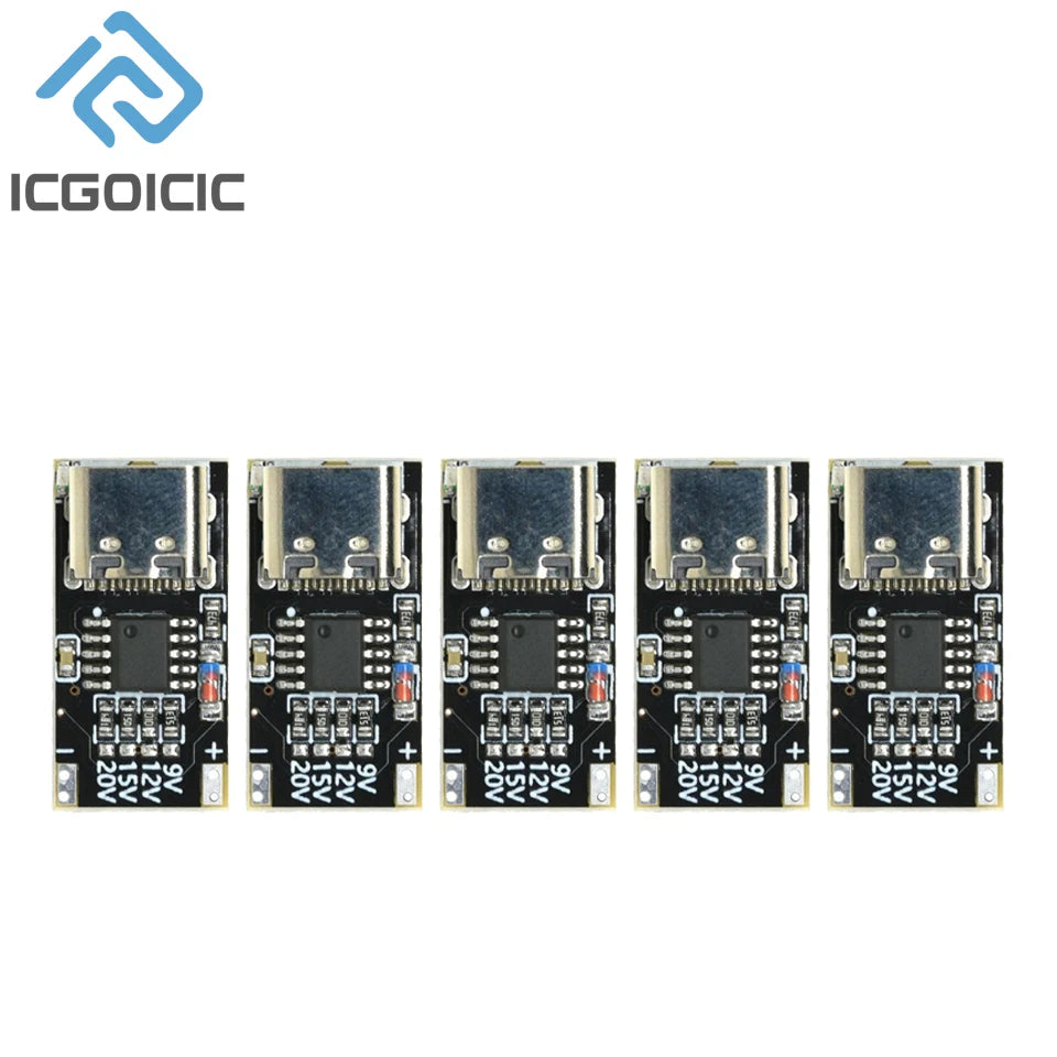 1-20PCS PD/QC/AFC Type-C Decoy Board USB Boost Module PPS/QC4 FCP AFC Type-C Trigger Polling Detector Power Fast Charging