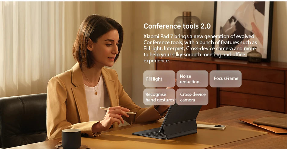 Xiaomi Pad 7 Global Version Mi Tablet Snapdragon 7+ Gen 3 11.2" 3.2K 144Hz Display Adreno GPU 45W Turbo charge 8850mAh