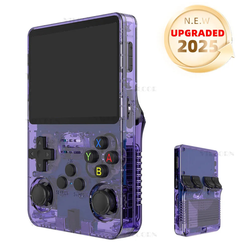 2026 Retro Handheld Game Console 3.5" IPS Portable Game Player Genuine Console 50+Emulators Classic Games Gift with WiFi Online Battle