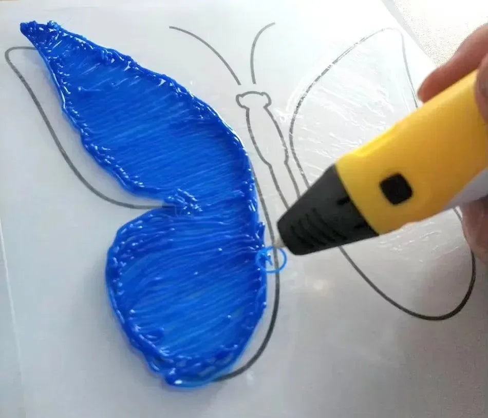 Patterns for 3D Pens: Painting book, Graphic Templates & Painting Tutorials  with Double-Sided Printing and PVC Transparent Plat
