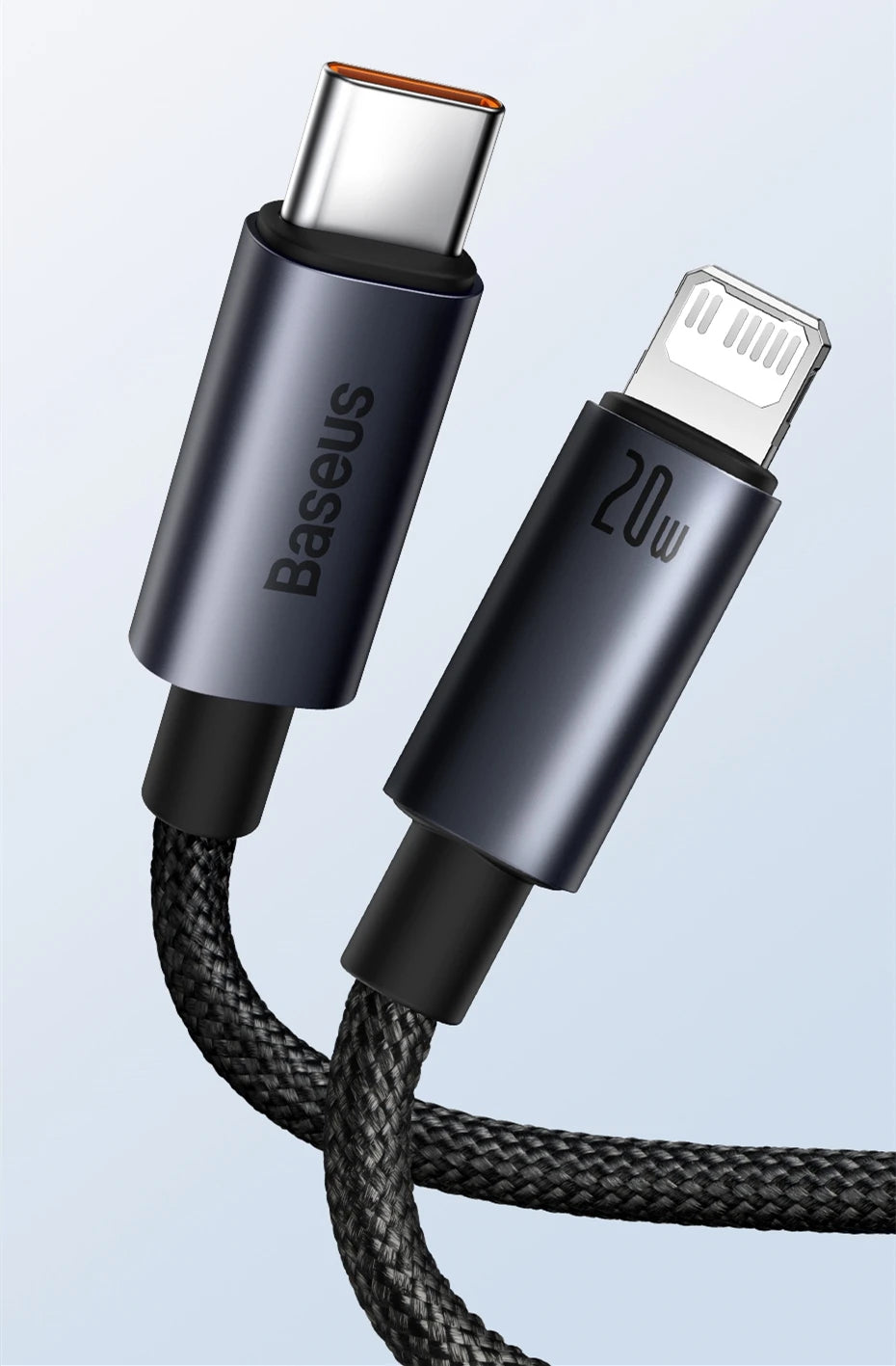 Baseus USB Cable For iPhone 13 12 11 pro max iPhone USB Cable Fast Charging For iPhone X XR 8 USB Type C to lightning Cable