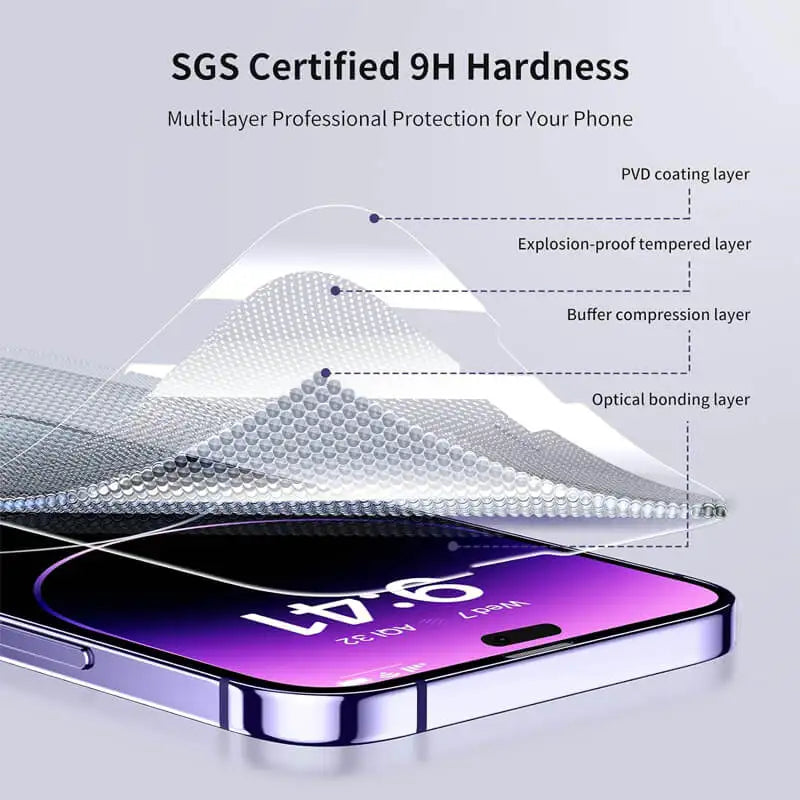 Tempered Glass for iPhone 14 Pro 15 16 17 18 13 12 11 Pro Max Screen Protector for iPhone 15 Pro Mica for iPhone 13 14 Pro Glass