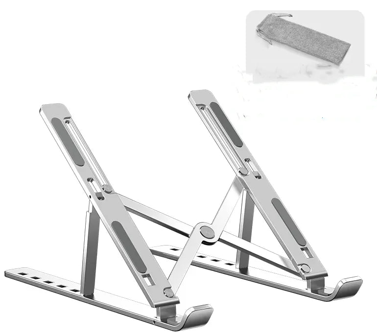 Folding Laptop Stand For Macbook Adjustable Aluminum Computer Pc Tablet Stand Notebook Tablelaptop Holder Heat Dissipation