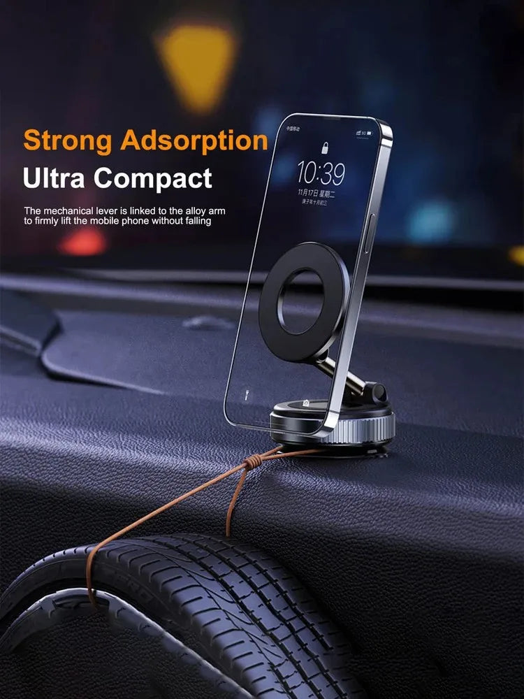 Mobile phone magnetic stand for desktop; 360° rotating magnetic adsorption stand; universal mobile phone holder
