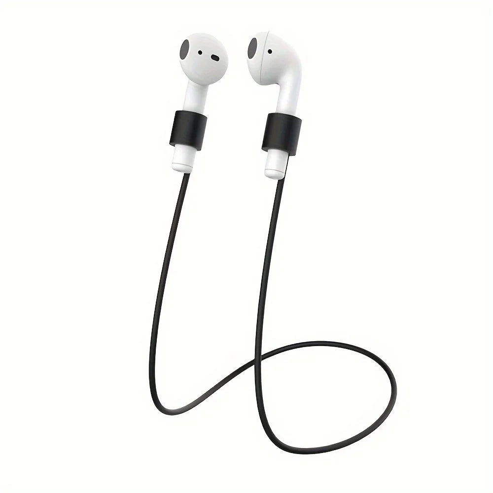 Suitable For Wireless Earphones Anti-lost Rope Silicone Anti-lost Lanyard For Airpods Earphones.