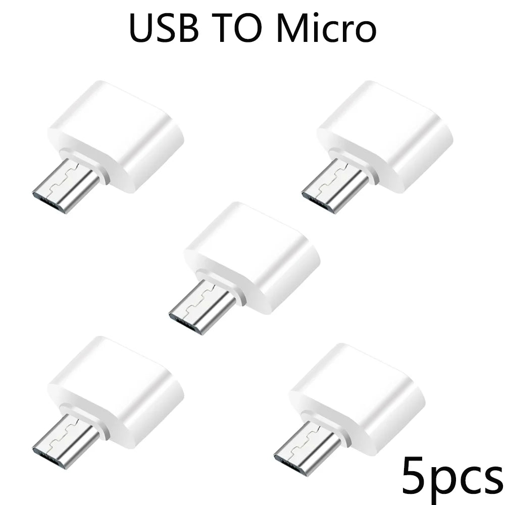 Mini Type-C  to USB Adapter 3.0 USB-C  Male OTG A Female Data Connector For MacBook ProiPadMini 6/ProMacBookAirType CDevice