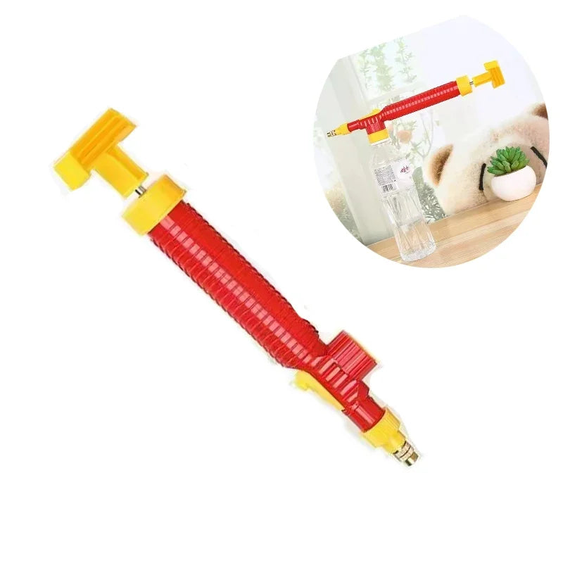 High Pressure Adjustable Bottle Cap Sprayer Nozzle, Portable Garden & Farm Water Spray Tool