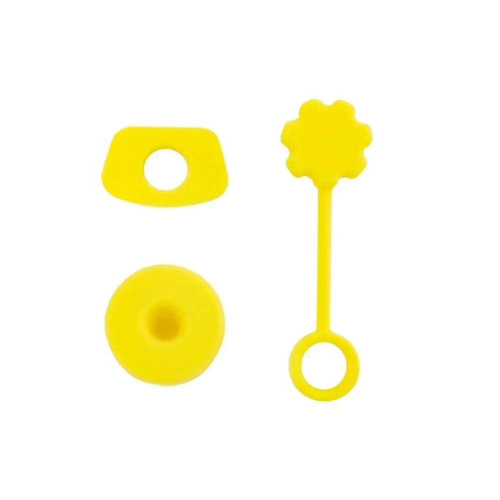 1PC Silicone Straw Plug Splash Proof Drinking Dust Cap Dust-proof Straw Tips Cover Cup Accessory Kitchen Tool Creative Reusable