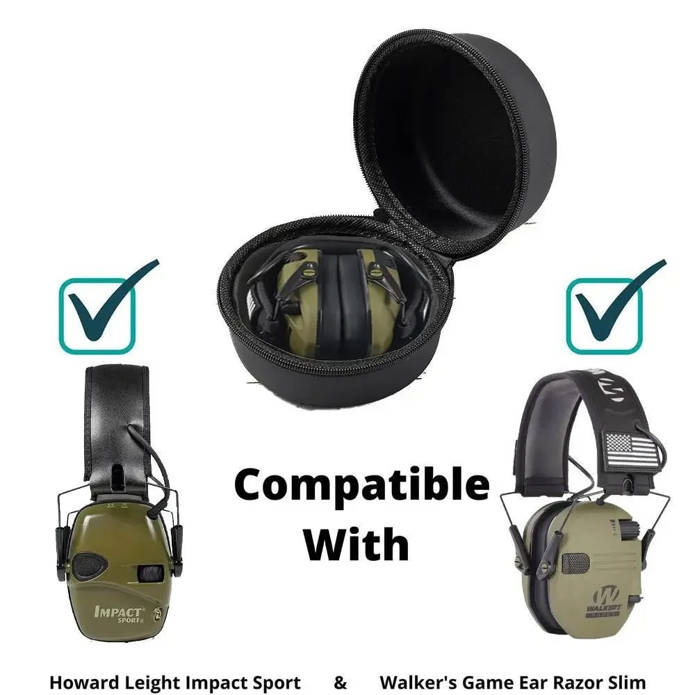 Outdoor hunting/shooting earmuffs actively reduce noise to protect hearing, train tactical headphones to strengthen human voice