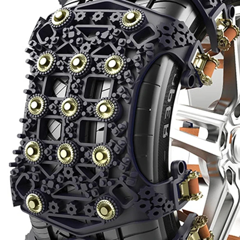 Automobile Tire Accessories Car Wheel Snow Chains Safe Driving Tire Chain SUV Winter Anti Slip Car Tire New Universal Snow Chain