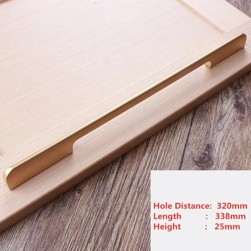 Handles Drawer Cabinet Furniture Kitchen Handles for Cabinet Knob Door Drawer Furniture Kitchen Knob Golden Simplicity Hardware