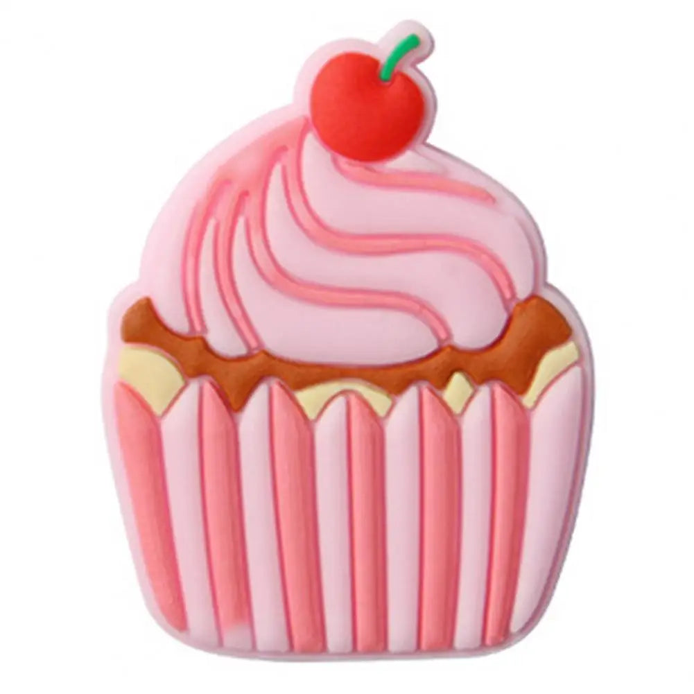 Cartoon Small Refrigerator Magnet Cute Cake 3D Fridge Soft Magnet Sticker Mini Cute Cake Ice Cream Doughnut Shape Kitchen Decor