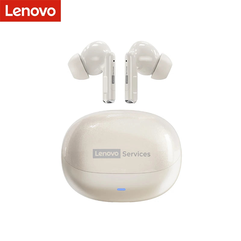  Lenovo LE257 TWS Wireless Bluetooth 6.0 Headphones HiFi Sound ENC Call Noise Reduction Earphone Gaming Sports Headset With Mic
