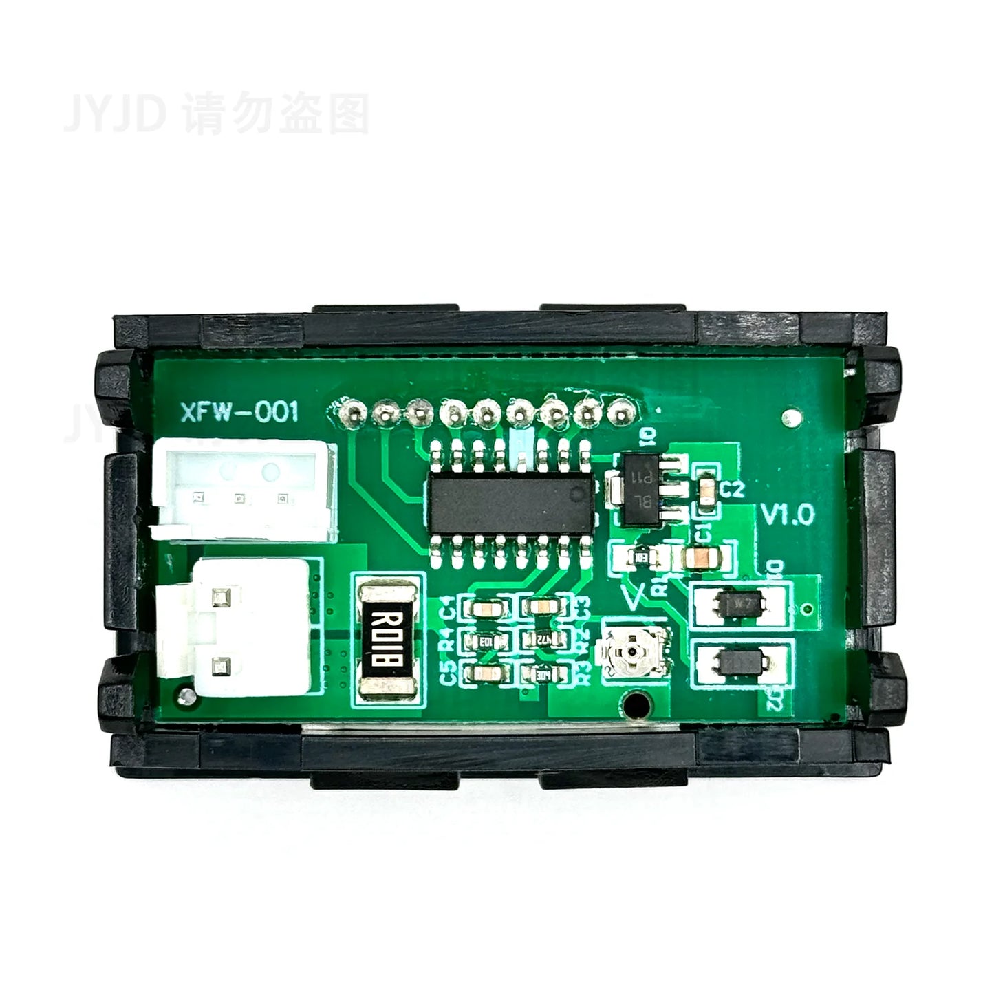 DC 0-100V 10A Digital Voltmeter Ammeter Dual Display Voltage Detector Current Meter Panel Amp Volt Gauge 0.28" Red Blue LED