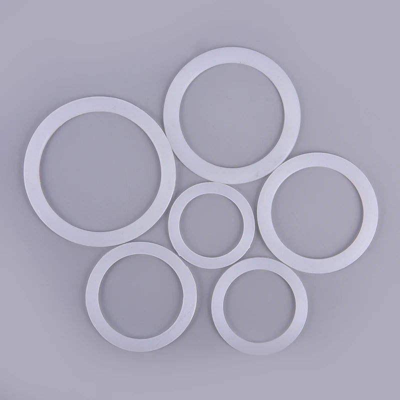 2 Pc Silicone Seal Ring Flexible Washer Gasket Ring Kitchen Coffee Parts Makers Accessories