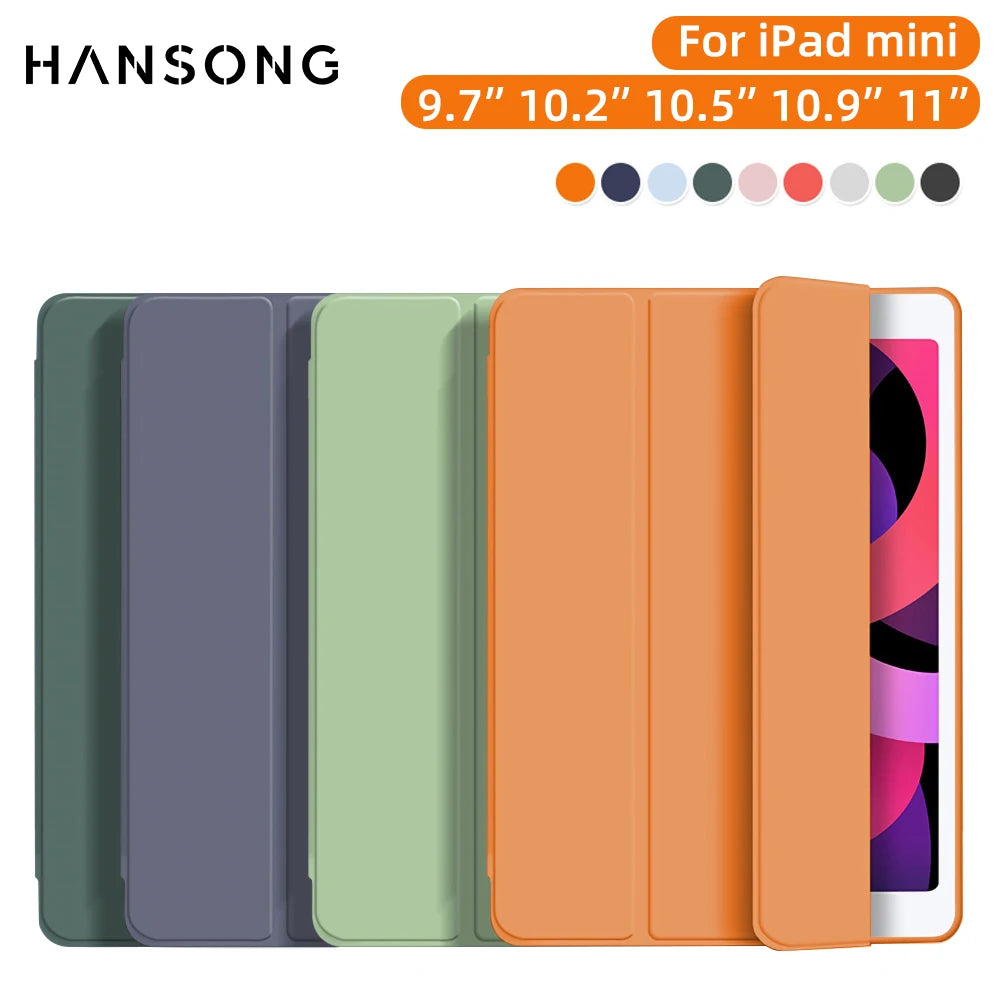 2026 For iPad Air 11 13 M4 M3 M2 A16 2025 Air 4/5/6th iPad Pro11 13 12.9 iPad 10th Gen 7/8/9th 10.9 10.5 10.2 9.7 Magnetic Case