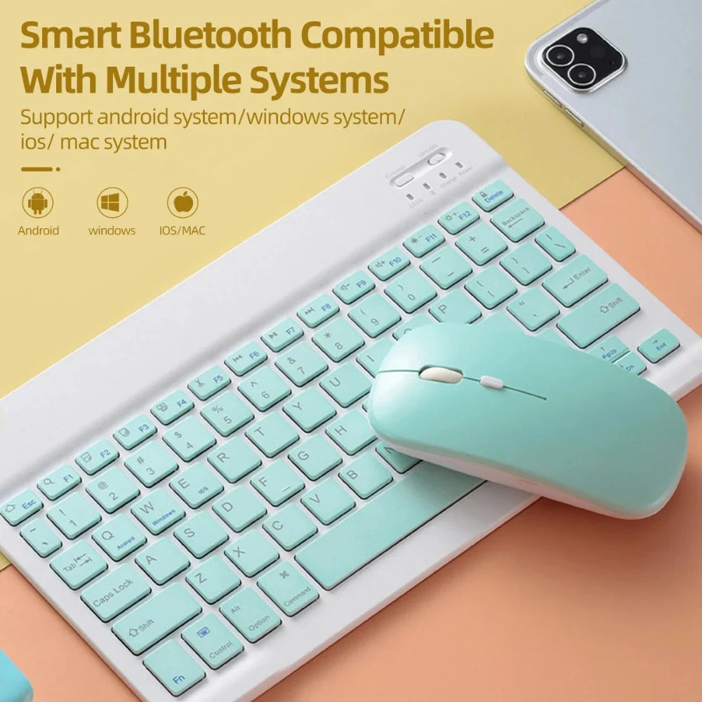 Universal Bluetooth-compatible Mouse Wireless Mouse Silent Computer Mice Portable Working Gaming Mouse For Lenovo Laptop Tablet