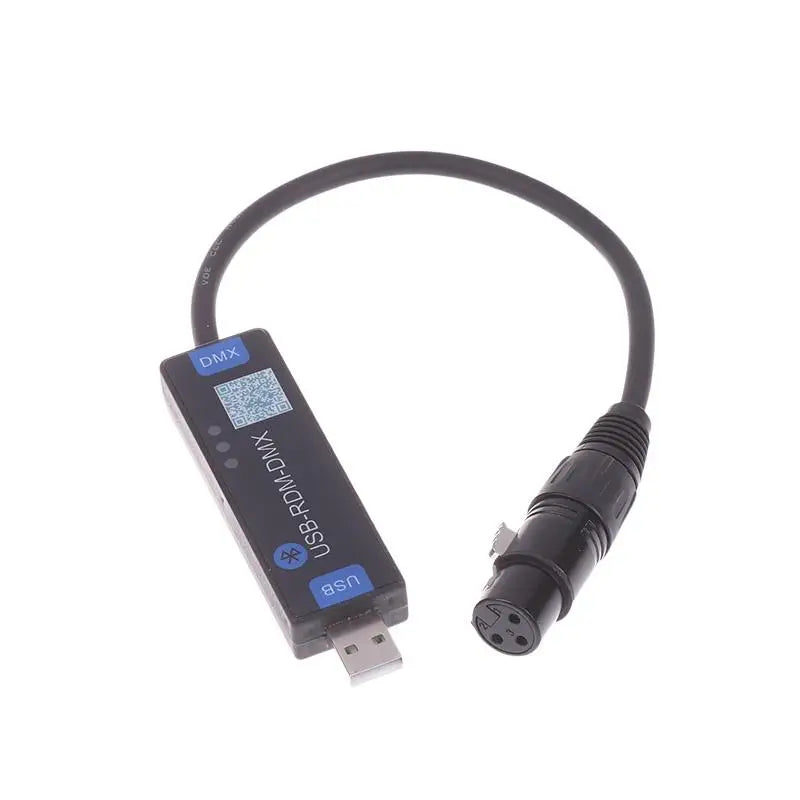 USB-RMD-DMX Mobile App DMX Dialer Stage Light Wireless Bluetooth DMX Controller Tool Only Supports Android Devices