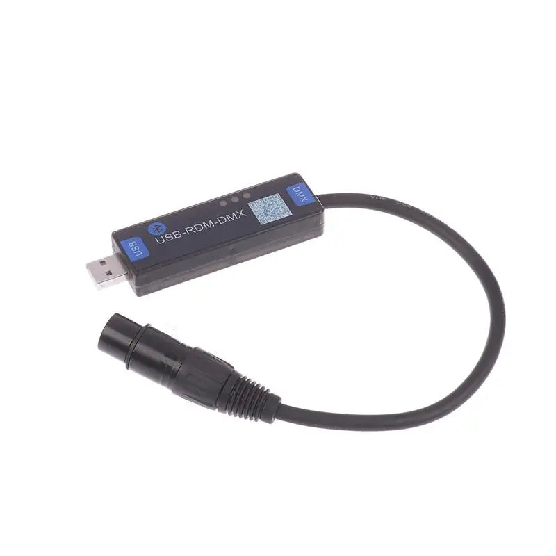USB-RMD-DMX Mobile App DMX Dialer Stage Light Wireless Bluetooth DMX Controller Tool Only Supports Android Devices▪