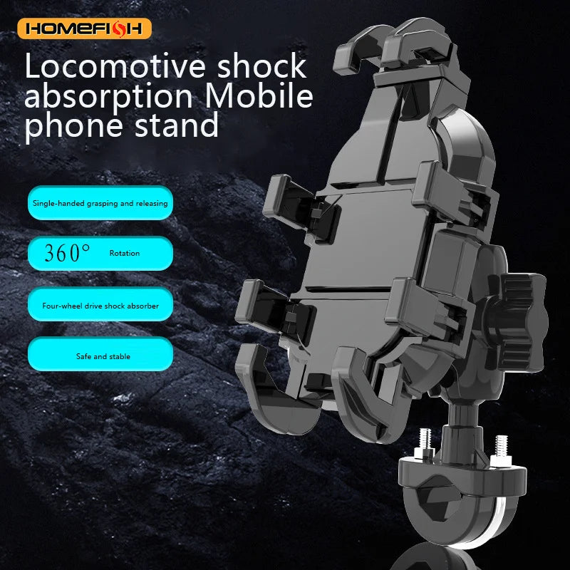 Mobile Phone Holder  Module Adjustable at Any Angle for Motorcycle Scooter ATV bike Cell Phone Bracket