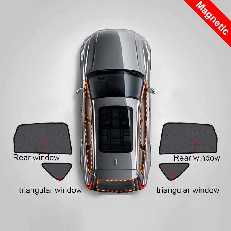 For Honda ACCORD CP 8TH 2008-2012 Car Front Shield Window SunShade Windshield Rear Side Window Curtain Sun Shade Visor