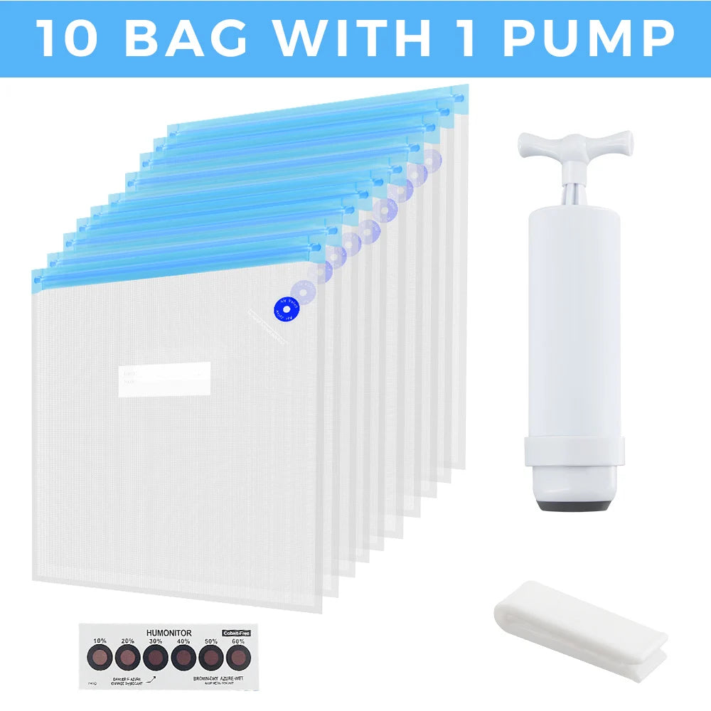 3D Printer Filament Storage Bag PLA Filament Vacuum Bag Dryer Safekeep Humidity Resistant Sealing Bags Keep Filament Dry Sealed