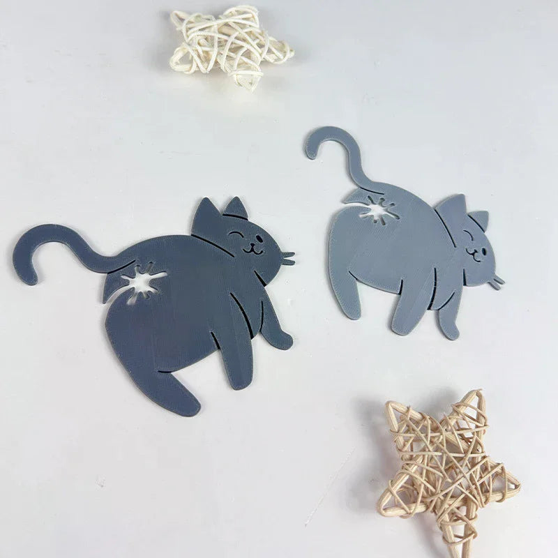 3D Cat Butt Bread Bag Clip Snack Bag Sealing Clip Novelty Kitchen Gadget Food Storage Bag Clip For Cat Lovers