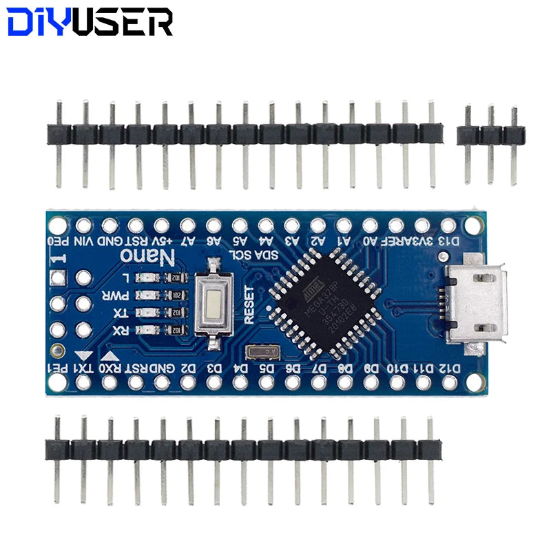 Mini / Type-C / Micro USB Nano 3.0 With the bootloader compatible Nano controller for arduino CH340 USB driver 16Mhz ATMEGA328P