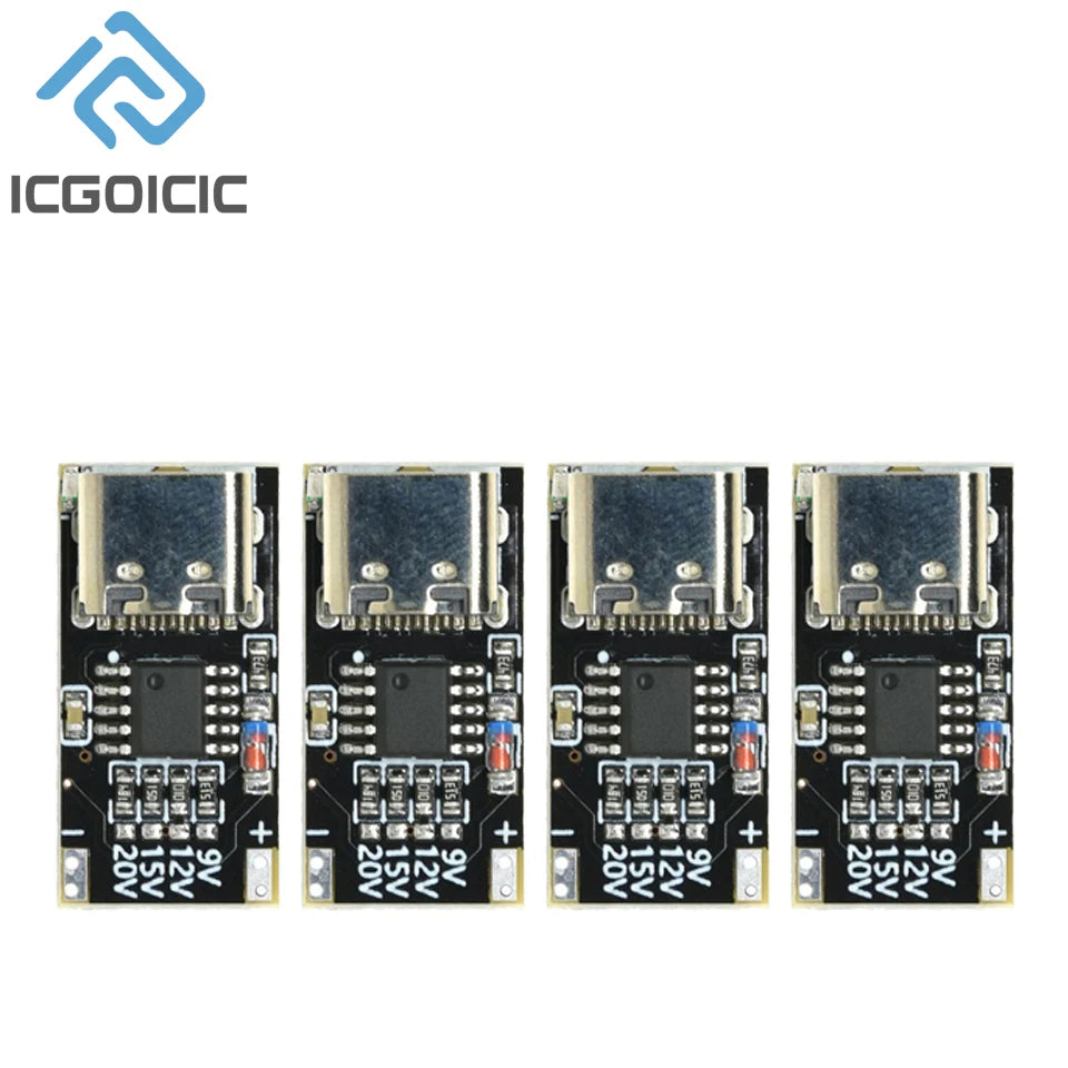 1-20PCS PD/QC/AFC Type-C Decoy Board USB Boost Module PPS/QC4 FCP AFC Type-C Trigger Polling Detector Power Fast Charging