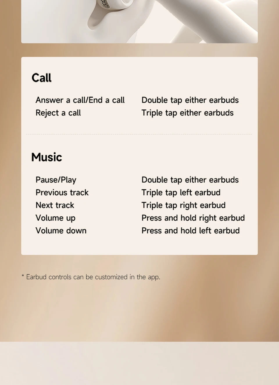 Edifier A6 Open Ear Bluetooth Earphones Ear Hook Headphones Hi-Res Wireless Audio IP55 Waterproof 40hrs Playtime LDAC Codec
