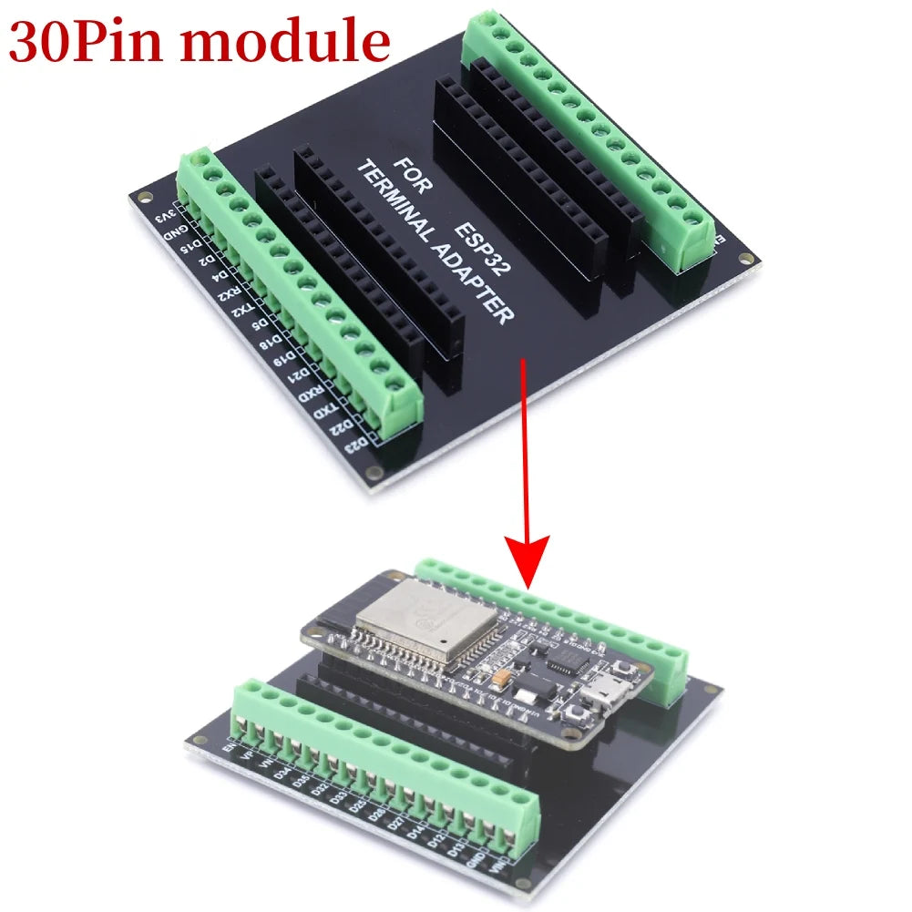 ESP32 32D Development Board / Module Wireless WiFi Bluetooth module Ultra-Low Power Consumption Dual Core 30Pin Smart Home