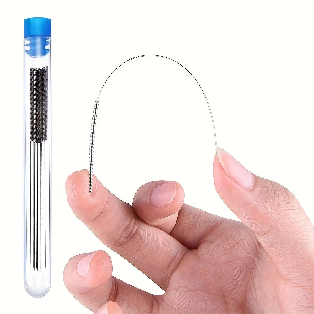 10pcs Cleaning Nozzle Tool Kit - Windshield Wiper, 3D Printer Head, Gas Stove Vent, Showerhead Needle Tube Brush