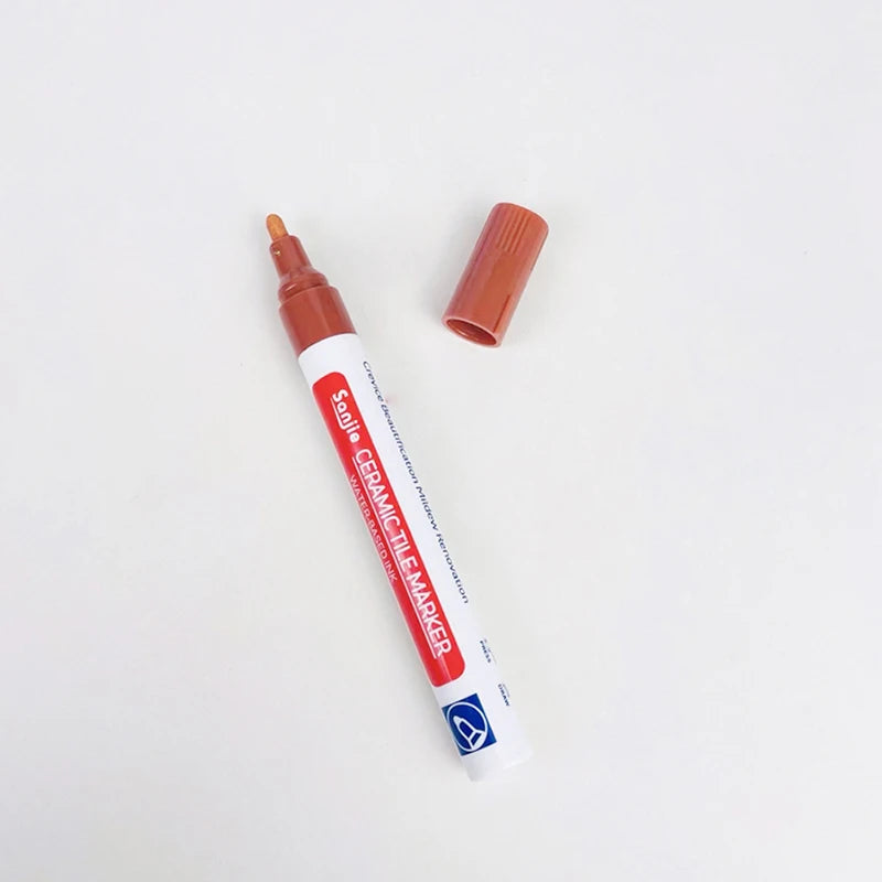 1PC Waterproof Tile Marker Grout Pen Wall Seam Restorer Mark Ceramic Tile Beautiful Seam Kitchen Bathroom Wall Seam Repair Tools