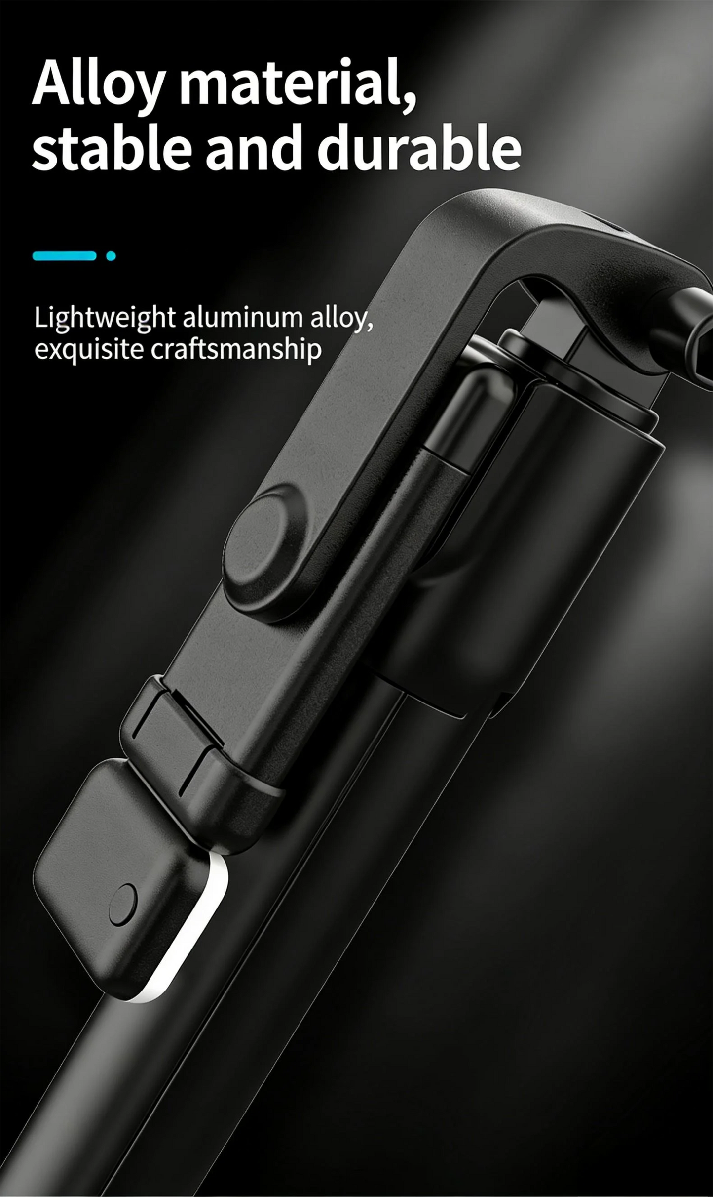 Selfie Stick Tripod With Bluetooth Remote Wireless Phone Holder Stand With Beauty Fill Light For All Smartphones